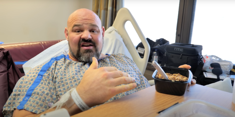 Brian Shaw In The Hospital